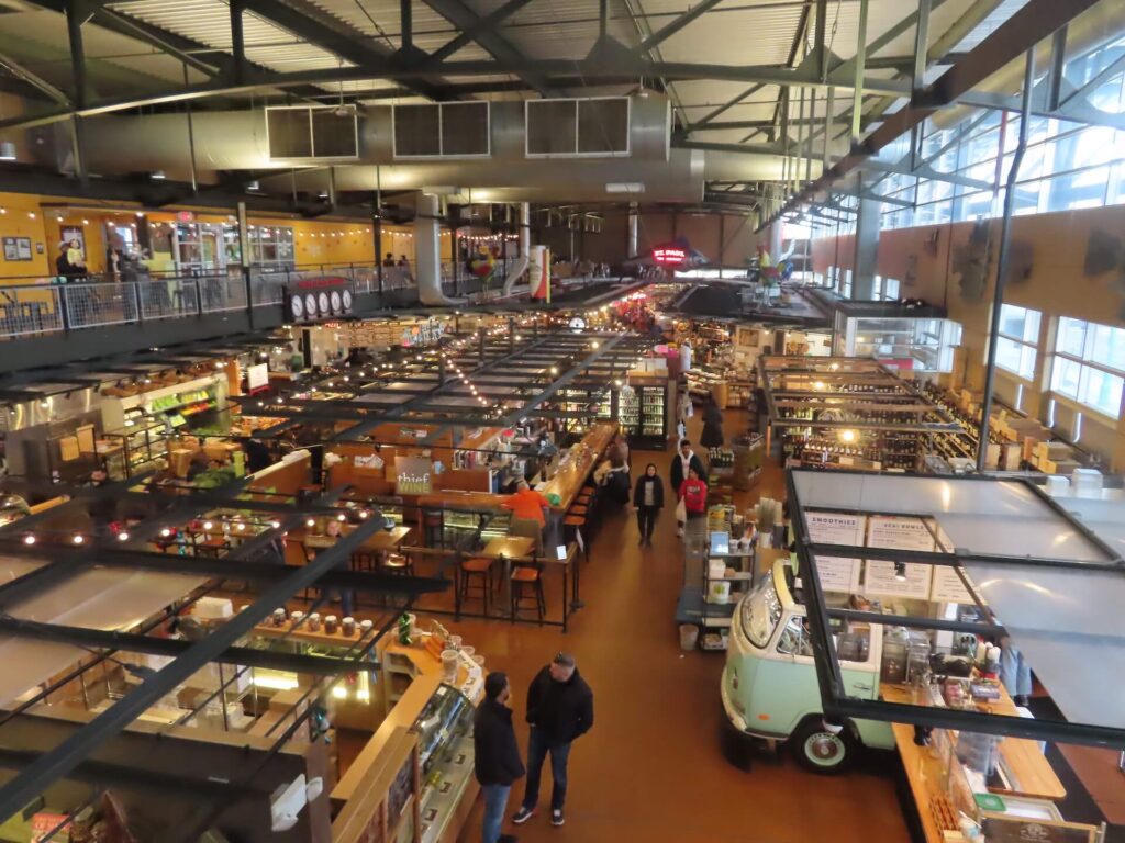 Interior of Milwaukee Public Market